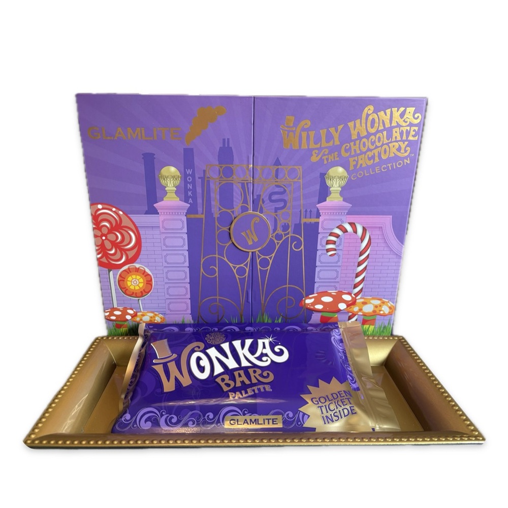 Glamlite x Willy Wonka Chocolate Factory Palette
